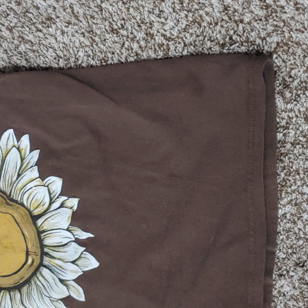 Blink 182 Brown Sunflower Shirt Unisex Size M - Picture 4 of 6